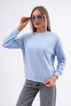Kadın Bisiklet Yaka Selanik Örme Sweatshirt 245221 -