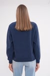 Kadın Bisiklet Yaka Selanik Örme Sweatshirt 245221 -