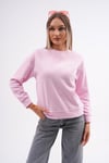 Kadın Bisiklet Yaka Selanik Örme Sweatshirt 255010 -