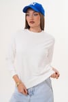 Kadın Bisiklet Yaka Sweatshirt 255263 -