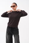 Kadın Bisiklet Yaka Sweatshirt 265189 -