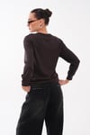 Kadın Bisiklet Yaka Sweatshirt 265189 -
