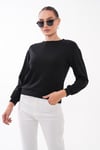 Kadın Bisiklet Yaka Sweatshirt 265189 -