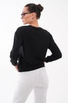 Kadın Bisiklet Yaka Sweatshirt 265189 -