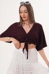 Kadın Bürümcük Bolero 260080 -