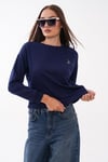 Kadın Ceylan Nakışlı İki İplik Sweatshirt 265112 -