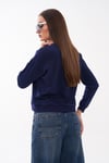 Kadın Ceylan Nakışlı İki İplik Sweatshirt 265112 -