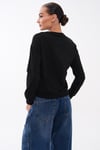 Kadın Ceylan Nakışlı İki İplik Sweatshirt 265112 -