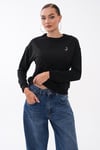 Kadın Ceylan Nakışlı İki İplik Sweatshirt 265112 -