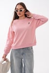 Kadın Ceylan Nakışlı İki İplik Sweatshirt 265112 -