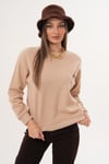 Kadın Ceylan Nakışlı Selanik Örme Sweatshirt 255432 -