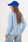 Kadın Ceylan Nakışlı Selanik Örme Sweatshirt 255432 -