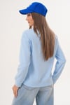 Kadın Ceylan Nakışlı Selanik Örme Sweatshirt 255432 -