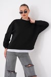 Kadın Çift Görünüm Detaylı Sweatshirt 265113 -