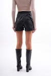 Kadın Deri Şort
