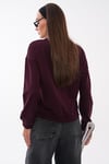 Kadın Fiyonk Nakışlı İki İplik Sweatshirt 255326 - 265044