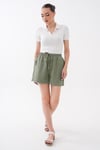 Kadın Gabardin Kısa Şort 260509 -