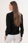 Kadın Gömlek Yaka İki İplik Sweatshirt 255451 -