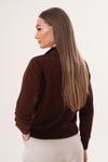 Kadın Gömlek Yaka İki İplik Sweatshirt 255451 -