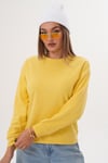 Kadın İnci Detaylı Selanik Örme Sweatshirt 255225 -