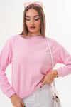 Kadın İnci Detaylı Selanik Örme Sweatshirt 255225 -