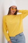 Kadın İnci Detaylı Selanik Örme Sweatshirt 255225 -