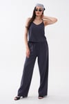Kadın İp Askılı Bluz Pantolon Tensel Takım 260559 -