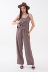 Kadın İp Askılı Bluz Pantolon Tensel Takım 260559 -