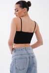 Kadın İp Askılı Crop - 260470