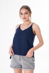 Kadın İp Askılı Müslin Bluz 250134 -