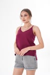 Kadın İp Askılı Müslin Bluz 250134 -