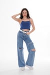Kadın İp Askılı Örme Büstiyer 250039 -