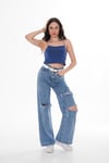Kadın İp Askılı Örme Büstiyer 250039 -