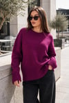 Kadın İspanyol Kol Triko Örme Kazak 265029 -