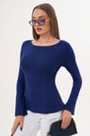 Kadın İspanyol Kol Volanlı Bluz 255336 -