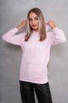 Kadın Kanguru Cepli Kapüşonlu İki İplik Sweatshirt 245099 -