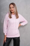 Kadın Kanguru Cepli Kapüşonlu İki İplik Sweatshirt 245099 -