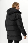 Kadın Kapüşon Detaylı Oversize Şişme Mont