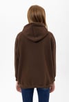 Kadın Kapüşonlu Kanguru Cep Detaylı Üç İplik Sweatshirt
