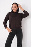 Kadın Kapüşonlu Modal Sweatshirt 265190 -