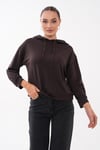 Kadın Kapüşonlu Modal Sweatshirt 265190 -