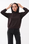 Kadın Kapüşonlu Modal Sweatshirt 265190 -