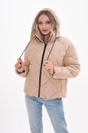 Kadın Kapüşonlu Şişme Mont 245347 -