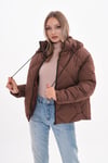 Kadın Kapüşonlu Şişme Mont 245347 -