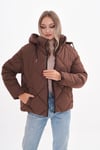 Kadın Kapüşonlu Şişme Mont 245347 -