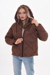 Kadın Kapüşonlu Şişme Mont 255405 -