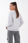 Kadın Kaşkorse Garnili Şardonsuz Üç İplik Sweatshirt 265096 -