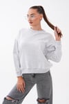 Kadın Kaşkorse Garnili Şardonsuz Üç İplik Sweatshirt 265096 -