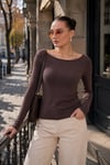Kadın Kayık Yaka Modal Badi 265086 -