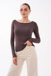 Kadın Kayık Yaka Modal Badi 265086 -